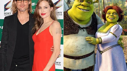 Brad Pitt şi Angelina Jolie, o nuntă ca în povestea lui Shrek?