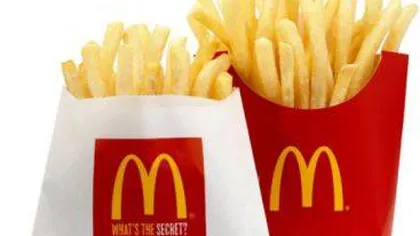 McDonald's reacţionează: Folosim cartofi proaspeţi, sută la sută naturali, cultivaţi în Austria