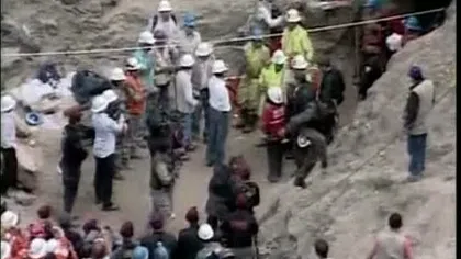 Cei 9 mineri blocaţi într-o mină de aur din Peru, salvaţi după aproape o săptămână VIDEO