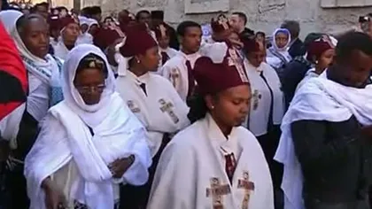 Mii de pelerini au refăcut, în Vinerea Mare, Drumul Crucii la Ierusalim VIDEO