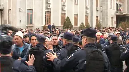 Noi incidente la protestul angajaţilor din portul Constanţa