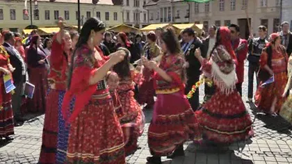 Ziua Internaţională a romilor, serbată în avans la Sibiu. VIDEO