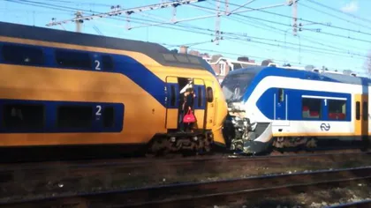 Accident feroviar la Amsterdam: Peste o sută de persoane au fost rănite