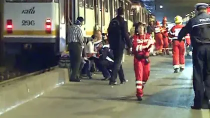 Accident cu tramvaie în Pasajul Lujerului. Zeci de persoane au ajuns la spital VIDEO