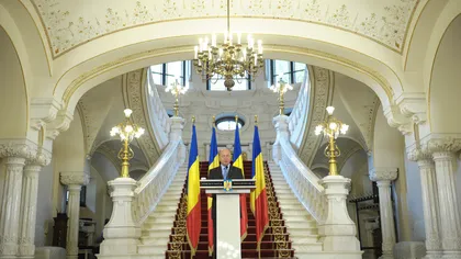 Băsescu: Reorganizarea administrativă şi legea sănătăţii - două mari restanţe ale mandatului meu