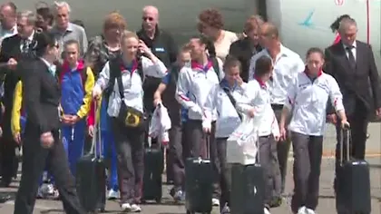 Gimnastele de aur s-au întors în România
