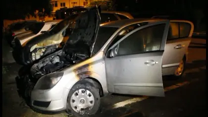 A cincea maşină de lux incendiată la Botoşani în ultima săptămână VIDEO