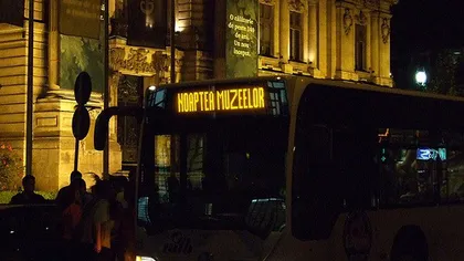 RATB a înfiinţat o linie specială de autobuze pentru Noaptea Muzeelor