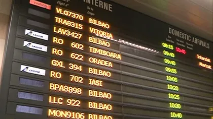 Cea mai aglomerată zi din istoria Aeroportului Otopeni. Mii se spanioli au ajuns în Capitală VIDEO