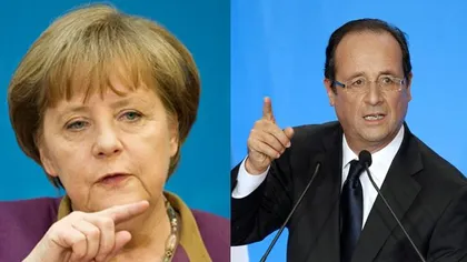 Angela Merkel şi Francois Hollande vor păstrarea Greciei în zona euro