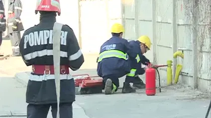 Conductă de gaz spartă în Sighetul Marmaţiei
