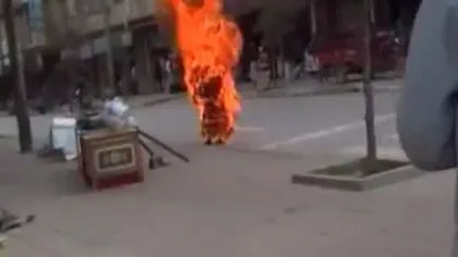 Un timişorean a încercat să îşi dea foc într-o benzinărie