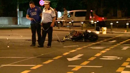 Accident mortal în Capitală. Un motociclist a fost spulberat de un taxi VIDEO