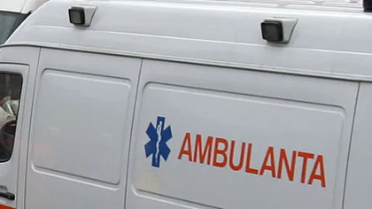 Un muncitor a ajuns la spital, după ce a căzut de la aproape cinci metri, în centrul Capitalei VIDEO