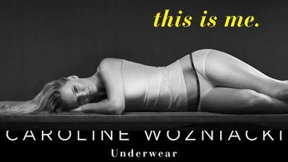 Caroline Wozniacki, pe urmele lui Bar Refaeli: Sexy în lenjerie intimă FOTO şi VIDEO