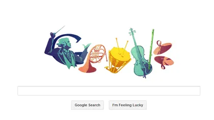 Google îl omagiază pe dirijorul român Sergiu Celibidache cu un nou logo