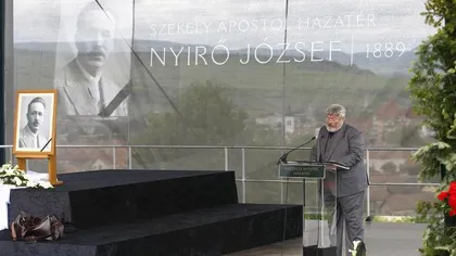 Ziaristul maghiar Lukacs Csaba susţine că cenuşa lui Nyiro Joszef a fost adusă în România