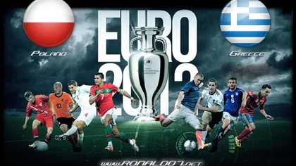 Euro 2012 A ÎNCEPUT cu o remiză. Polonia - Grecia 1-1, într-un meci cu două eliminări