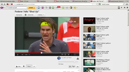 Federer şi-a ieşit din minţi. A ţipat către publicul de la Roland Garros VIDEO