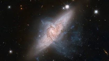 Fenomen SPECTACULOS, surprins în imagini: Cum se ciocnesc două galaxii VIDEO