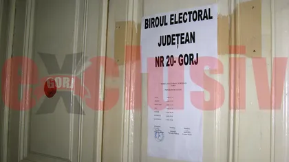 Centralizarea rezultatelor alegerilor la BEJ Gorj, OPRITĂ jumătate de oră