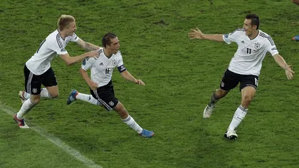 EURO 2012: GERMANIA a trecut de Grecia şi va juca în SEMIFINALE