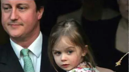 Premierul britanic David Cameron şi-a uitat fiica într-un restaurant