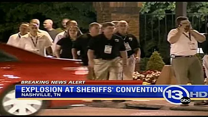 Alertă în SUA: Şerifii veniţi la reuniunea lor anuală au avut parte de explozie la hotelul lor