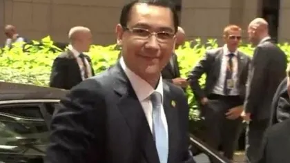Premierul Victor Ponta s-a întreţinut cu lideri europeni înaintea începerii Consiliului