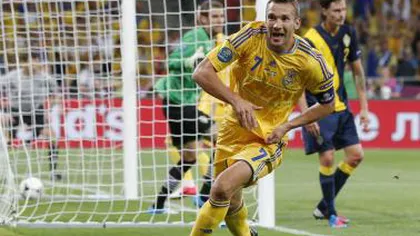 Şevcenko l-a învins pe Ibrahimovici. Ucraina - Suedia 2-1