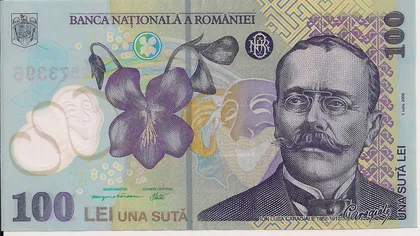 Bancnotele de 10 lei şi de 100 de lei sunt cele mai falsificate în România