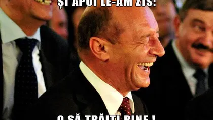Referendum 2012: Băsescu IRONIZAT pe Facebook. GALERIE FOTO