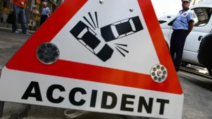 Accident în lanţ în zona unui complex comercial din Târgu Mureş, provocat de un şofer beat