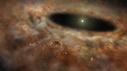 Astronomii, şocaţi de dispariţia prafului cosmic din jurul unei stele FOTO