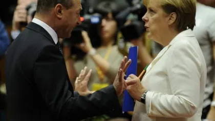Preşedinţia neagă că discuţia cu Merkel ar fi avut loc la solicitarea lui Băsescu