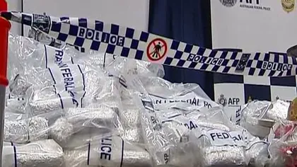 Cea mai mare captură de droguri în Australia, de peste 500 de milioane de dolari