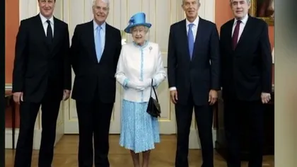 Regina Elisabeta a II-a a luat masa cu ultimii patru premieri ai Marii Britanii