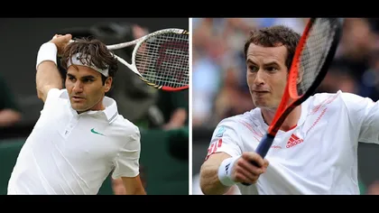 Roger Federer şi Andy Murray, în finală la Wimbledon
