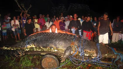 Cel mai mare crocodil din lume, de peste 6 metri lungime, trăieşte în Filipine VIDEO