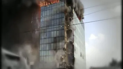 Clădirea din Militari, afectată de incendiu, aparţine unui om de afaceri irakian