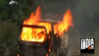 Au ars de vii în maşină: 14 morţi, între care 10 copii VIDEO