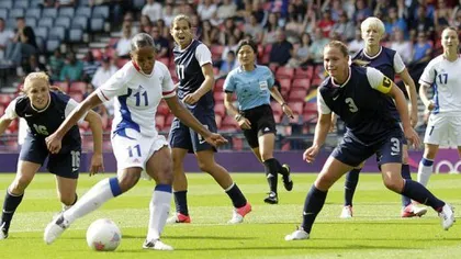 JO 2012 de la Londra au început la Cardiff. Balul a fost deschis de fotbalul feminin