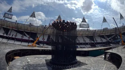 JO 2012: Tradiţie încălcată. Vasul olimpic a fost stins duminică noaptea, la Londra