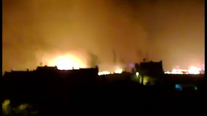 Ambasada României din Muntenegru a fost evacuată din cauza unui incendiu de vegetaţie VIDEO