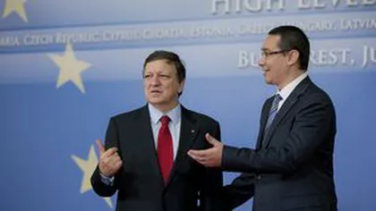 Barroso l-a sunat pe Ponta, îngrijorat de soarta puterilor independente din România