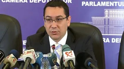 Ponta: Guvernul susţine adoptarea legii CCR de către Parlament, conform deciziilor Curţii
