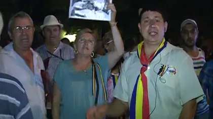 Protest la Palatul Cotroceni: Oamenii au strigat 