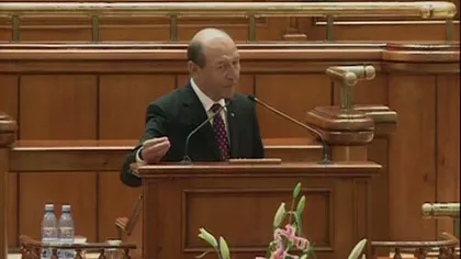 Traian Băsescu vrea referendum pentru modificarea Constituţiei VIDEO
