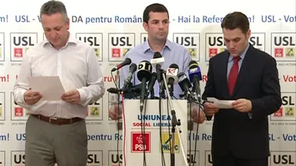 USL: Referendumul este valid, Băsescu e demis, totul e OK