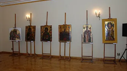 Expoziţie de icoane la Muzeului Naţional al Ţăranului Român